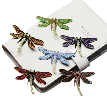 Patch libéllule brodé 