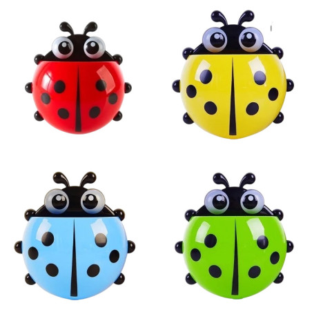 Porte-brosse à dents Coccinelle Couleur