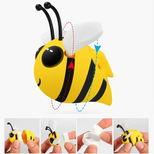Utilisations du Diffuseur de Parfum pour voiture en forme d'abeille  Parfums inclus