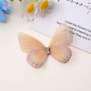 Écussons Papillons Ailes Papillon 3D Beige