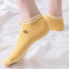 chaussette abeille basse taille unique
