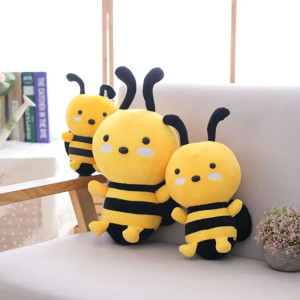Grande peluche abeille - 3 tailles au choix !