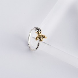 Bijoux abeille et fleur, en argent Sterling 925