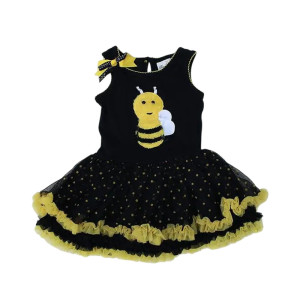 Robe Abeille avec tutu pour bébé fille