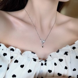 Collier de luxe en argent Sterling S925 avec pendentif abeille