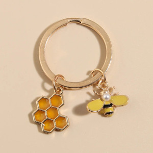 Llavero Abeja "Rayo Luminoso" - Elegancia y Regalo Original