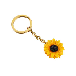 Llavero Abeja Girasol Soleado | Regalo Original y Bonito