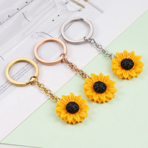 Llavero Abeja Girasol Soleado | Regalo Original y Bonito