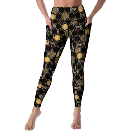 Leggings Abeja Reina: Estilo, Comodidad y Diseño Único