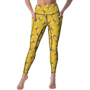 Legging de Abeja Original | Mallas Cómodas para Yoga y Fitness