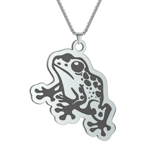 Collar Rana Sueño Tropical | Joya Acero Inoxidable | Regalo Mujer