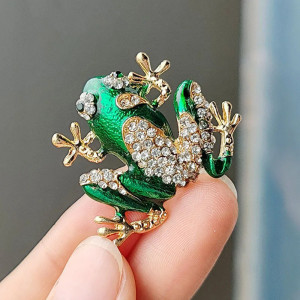 Broche Grenouille Éclat Mosaïque