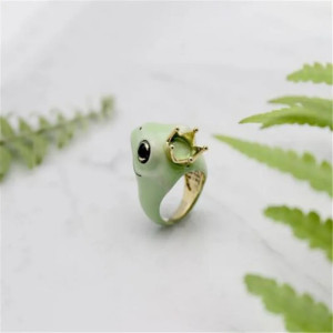 Anillo Rana Princesa Lily | Joya de Fantasía Original
