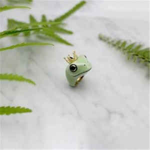 Anillo Rana Princesa Lily | Joya de Fantasía Original