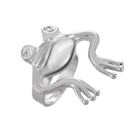 Anillo Rana "Lily Hop" – Joya Original, Divertida y Elegante