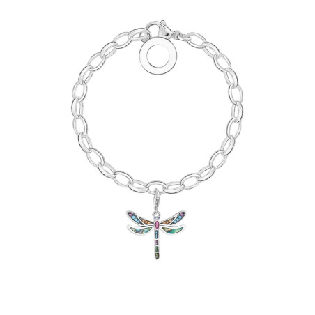 Détails du Bracelet Libellule Arc-en-Ciel