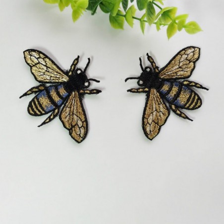 6 patchs abeille pour la décoration intérieure