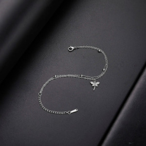 Pulsera Libélula Doble Cadena - Joya Elegante y Ajustable