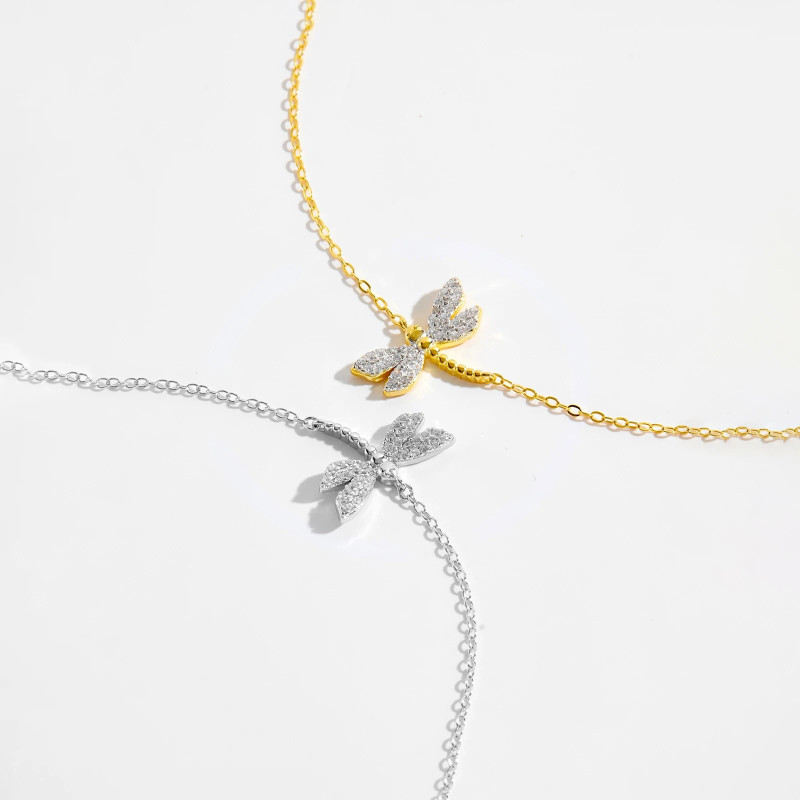 Bracelet Libellule Élégance Dorée et Argentée - 2 modèles au choix !