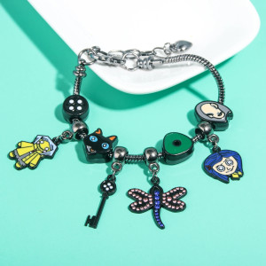 Bracelet Libellule avec Charms Libellule Fantaisie