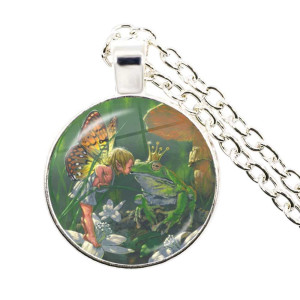 Collar Rana "Beso Encantado" – Joya Mágica y Original