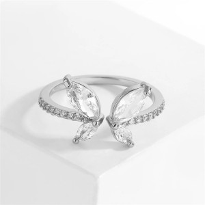 Anillo Mariposa Ajustable con Circonitas | Joyería Original