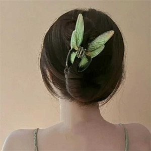 Pinza de Pelo Mariposa XXL 'Destello Mágico' - Accesorio Único