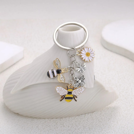 Llavero Abeja "Jardín Encantado" | Idea Regalo Original