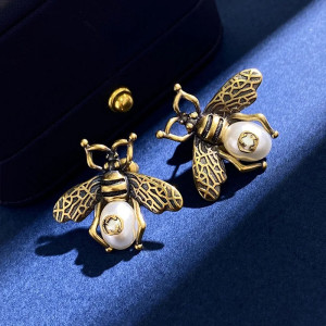 Pendientes de Abeja con Perla | Joyas Originales para Mujer