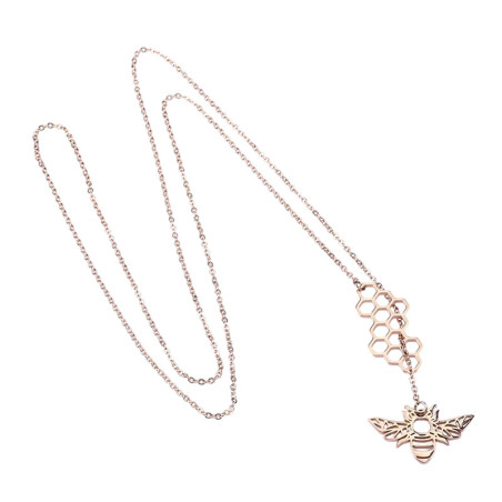 Collar Panal de Abeja para Mujer | Joya Original y Elegante