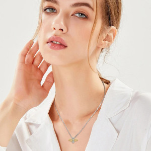 Collar Abeja de Plata de Ley 925 - Joya Elegante y Única