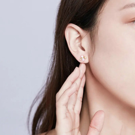 Pendientes de Abeja Vintage con Perla | Joyas Mujer Original