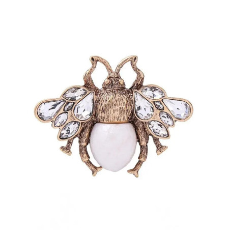Broche Abeja Imperial Encantada - Joya Real y Elegante