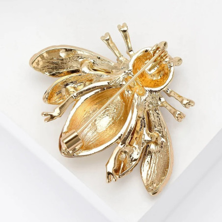 Broche Abeja Dorada | Joya Original y Elegante para Mujer