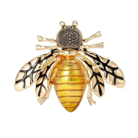 Broche Abeja Dorada | Joya Original y Elegante para Mujer