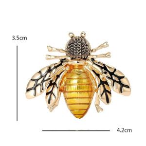 Broche Abeja Dorada | Joya Original y Elegante para Mujer