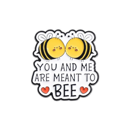Pin Abeja "Love Buzz" - Broche Bonito y Original para Regalo