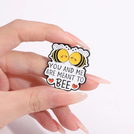Pin Abeja "Love Buzz" - Broche Bonito y Original para Regalo