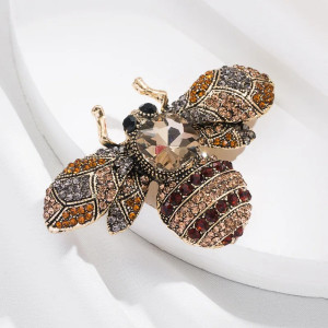 Broche Abeja 'Lujo Imperial' - Joya Elegante y Original