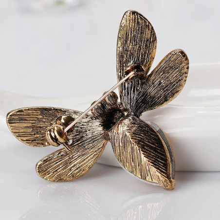 Broche Abeja 'Destello Arcoíris' | Joya Original para Mujer
