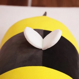 Grande peluche oreiller abeille vision des aille de la peluche abeille