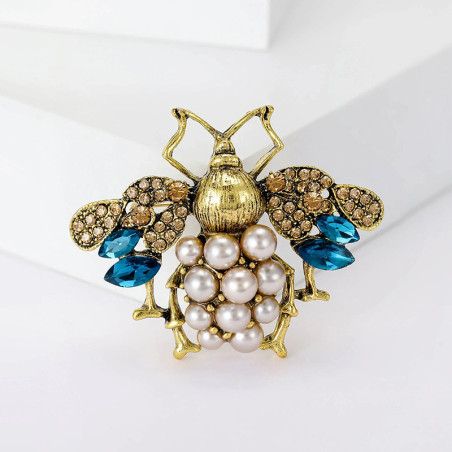 Broche Abeja Reina | Elegancia y Estrás - 4 Colores