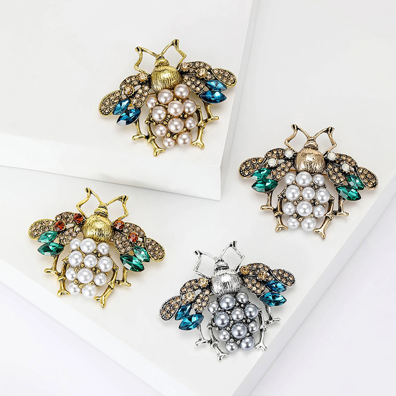Broche Abeja Reina | Elegancia y Estrás - 4 Colores