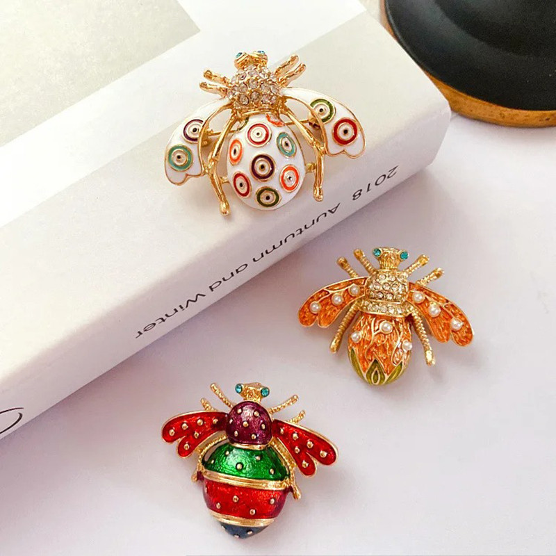 Broche Abeja Bohemia | Joya Original | Idea Regalo Mujer