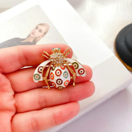 Broche Abeja Bohemia | Joya Original | Idea Regalo Mujer