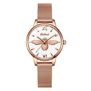 Reloj Abeja Elegancia Blanca | Elegancia y Simplicidad