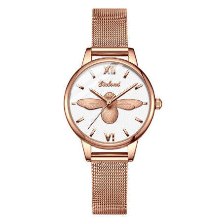 Reloj Abeja Elegancia Blanca | Elegancia y Simplicidad