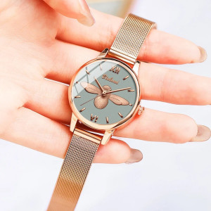 Reloj Abeja Armonía Verde - Elegancia Inspirada en la Naturaleza