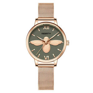 Reloj Abeja 'Esmeralda Dorada' | Elegancia y Estilo Único