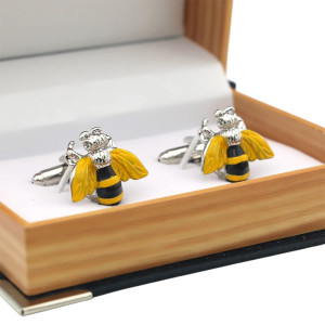 Gemelos de Abeja Elegantes | Estilo Único y Original